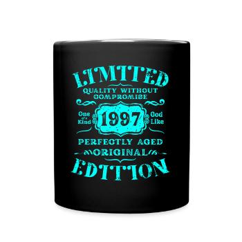 Anniversaire 1997 Édition Limitée Cadeau Occasion Cool - Mug uni - noir - Devant