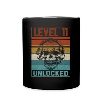 Gamer 11th Birthday - Full Colour Mug - black - Front