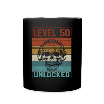 50e anniversaire du joueur - Mug uni - noir - Devant