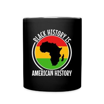 L’histoire des Noirs est l’histoire américaine - Mug uni - noir - Devant