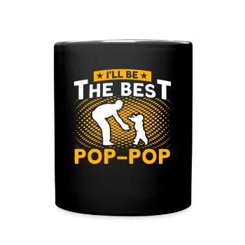 Pop-Pop Grandpa Grandfather Grandfather - Full Colour Mug - black - Front
