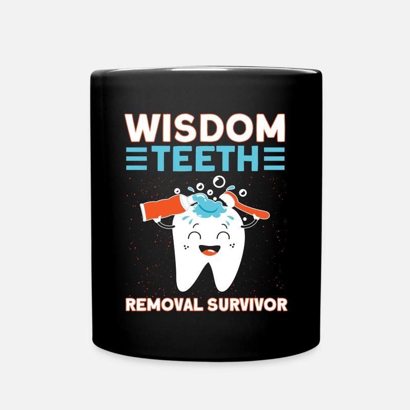 Dents de sagesse Dentiste patient de dent de sagesse - Mug uni - noir