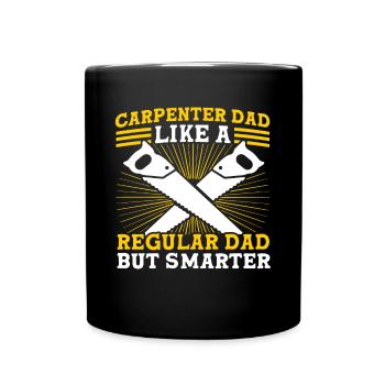 Klug Père Zimmermann Père Famille - Mug uni - noir - Devant