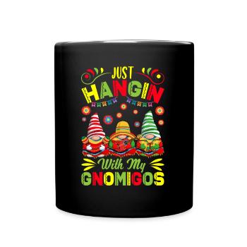 Mexican Dwarfs Cinco De Mayo Party - Full Colour Mug - black - Front