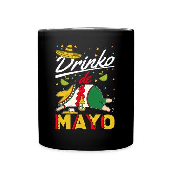 Cinco De Mayo Tequila Boisson Fiesta Mexicaine - Mug uni - noir - Devant