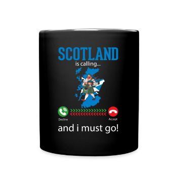 Ecosse Cornemuse Mélomanes Drôle - Mug uni - noir - Devant