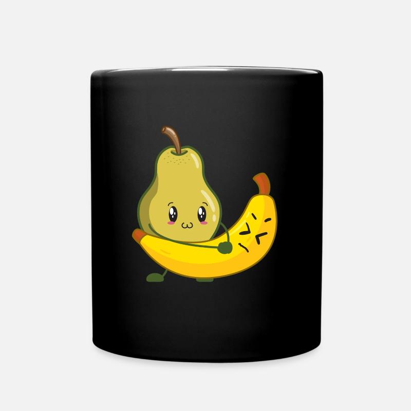 Jeu de mots de premiers soins ambulancier paramédical aux fruits - Mug uni - noir