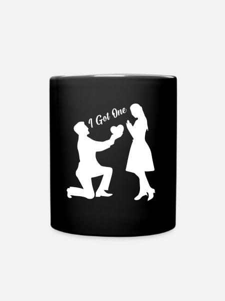 Marriage - Tasse einfarbig - Schwarz