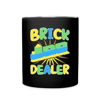 Dealer Terminal Block Block - Full Colour Mug - black - Front