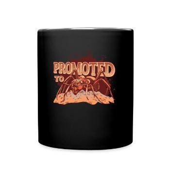 Promu au rang de tante Ant Pregnancy - Mug uni - noir - Devant