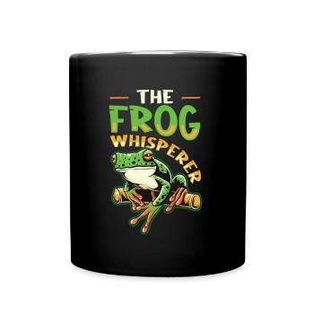 The Frog Whisperer - Full Colour Mug - black - Front