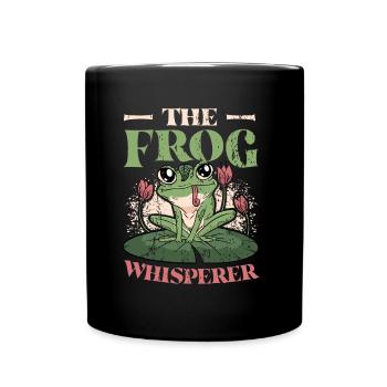 The Frog Whisperer - Full Colour Mug - black - Front