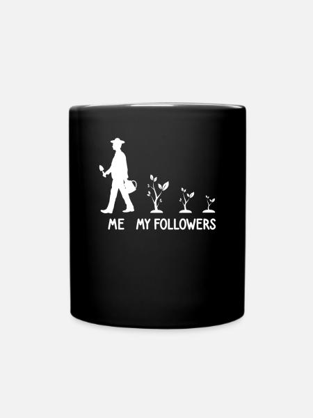 I Mes adeptes Jardin Plantes Jardinier Fleur - Mug uni - noir