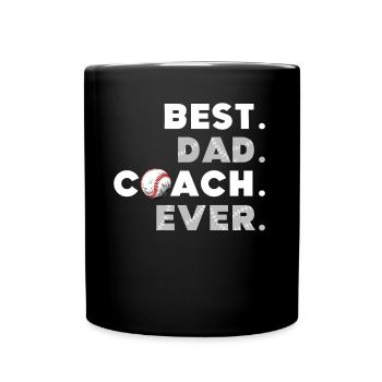 Meilleur entraîneur de père de tous les temps Fête des Pères - Mug uni - noir - Devant