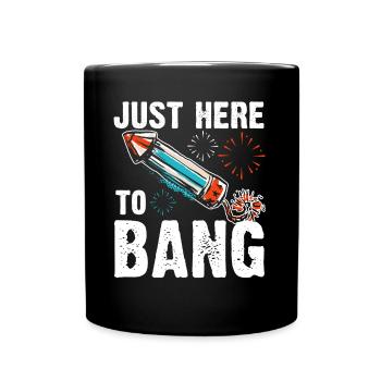 Fireworks Director Humor USA Lustig 4 juillet - Mug uni - noir - Devant