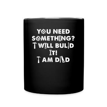 Vous avez besoin de quelque chose que je suis papa mécanicien - Mug uni - noir - Devant