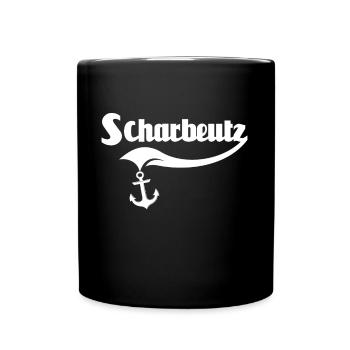 Scharbeutz Sprüche Scharbeutzer Spruch - Tasse einfarbig - Schwarz - Vorne