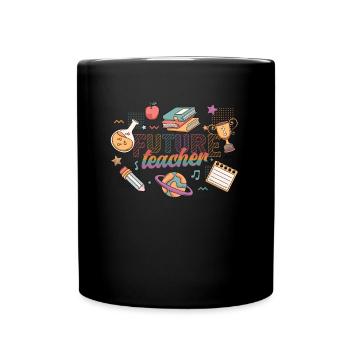 Costume de futur enseignant pour enfants - Mug uni - noir - Devant