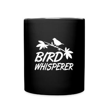 Bird Whisperer - Birdwatching - Birding Gifts - Full Colour Mug - black - Front