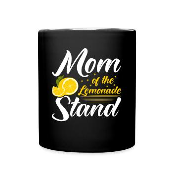 Lemon Juice Lemon Juice Lemonade - Full Colour Mug - black - Front
