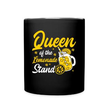 Lemon Juice Lemon Juice Lemonade - Full Colour Mug - black - Front