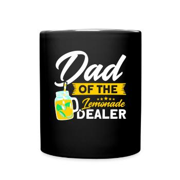 Lemon Juice Lemon Juice Lemonade - Full Colour Mug - black - Front