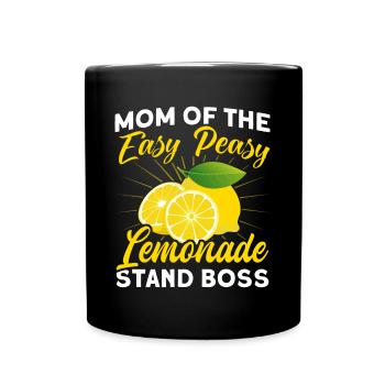 Lemon Juice Lemon Juice Lemonade - Full Colour Mug - black - Front