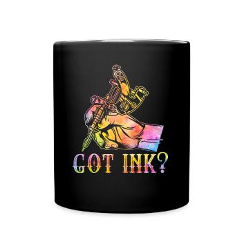 Tattoo Lovers Tattoo Artist Tattoo Artist - Full Colour Mug - black - Front