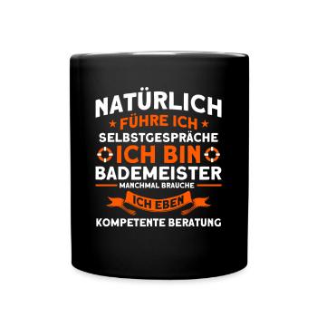 Sauveteur Piscine Sauveteur Sauveteur Sauveteur - Mug uni - noir - Devant