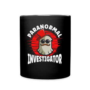 Geisterjäger Geister Paranormale Untersuchung - Tasse einfarbig - Schwarz - Vorne