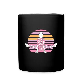 Get Ready To Split - Gymnastic Gymnast Gift Idea - Tasse einfarbig - Schwarz - Vorne