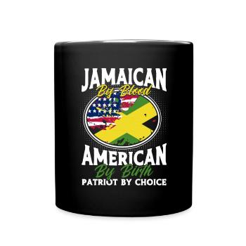 Jamaïque Jamaican Pride Drapeau jamaïcain - Mug uni - noir - Devant