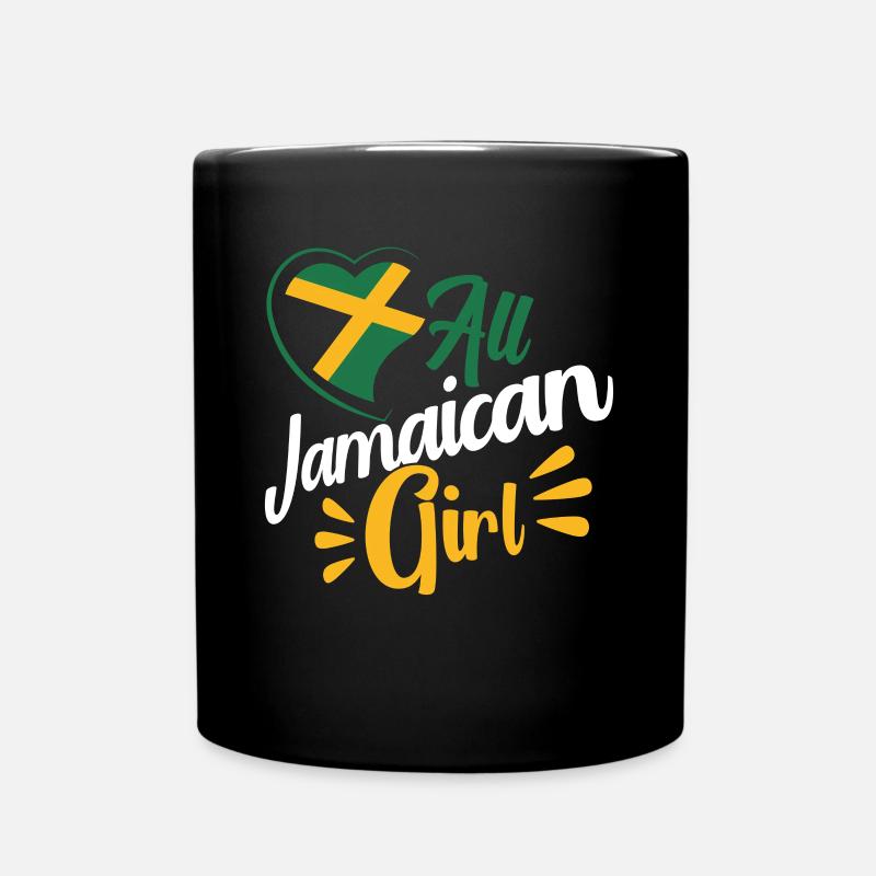 Jamaïque Jamaican Pride Drapeau jamaïcain - Mug uni - noir