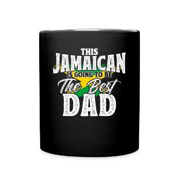 Jamaïque Jamaican Pride Drapeau jamaïcain - Mug uni - noir - Devant