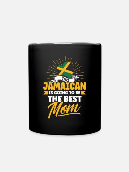 Jamaïque Jamaican Pride Drapeau jamaïcain - Mug uni - noir