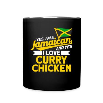 Jamaïque Jamaican Pride Drapeau jamaïcain - Mug uni - noir - Devant