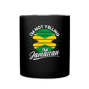 Jamaica Jamaican Pride Jamaican Flag - Full Colour Mug - black - Front