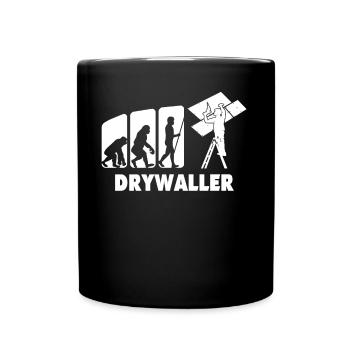 Cloison sèche - Mug uni - noir - Devant