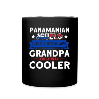 Panamanian Abuelo Grandpa Panama Souvenir - Full Colour Mug - black - Front