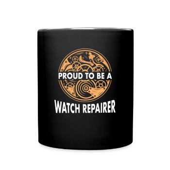Watches Repairs Watch Collector Watch Master - Full Colour Mug - black - Front