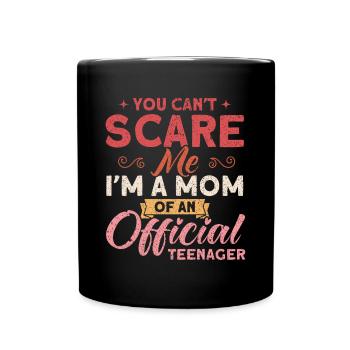 Mother of an official teenage family - Full Colour Mug - black - Front