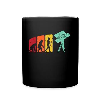 Drywall drywall fitter drywall - Full Colour Mug - black - Front