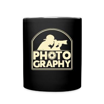 Directeur de la photographie Photographe Photographe Amateur d’appareil photo - Mug uni - noir - Devant