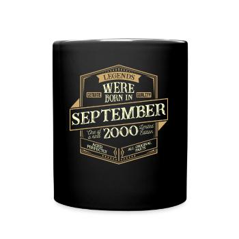 September 2000 Birthday Man - Full Colour Mug - black - Front