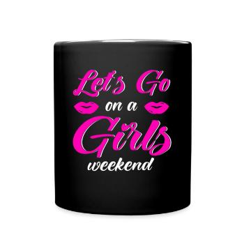 Maid of Honor Girls Evening Party Ladies Gift - Full Colour Mug - black - Front
