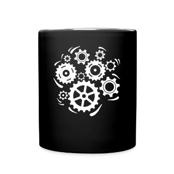Machinists Machine operator Machinist - Full Colour Mug - black - Front
