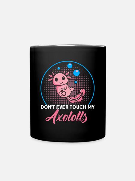 Axolotl Axolotl Besitzer Axolotl Amphibie Geschenk - Tasse einfarbig - Schwarz