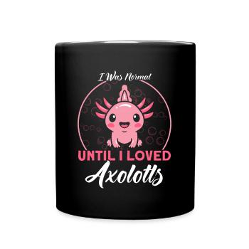 Axolotl Axolotl Propriétaire Axolotl Amphibian Gift - Mug uni - noir - Devant