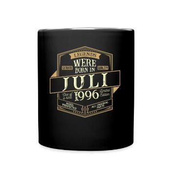Juillet 1996 Anniversaire Homme - Mug uni - noir - Devant