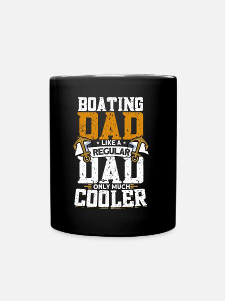 Boot Captain Bootfahrer Boots-Kapitän Boot Shirt - Tasse einfarbig - Schwarz